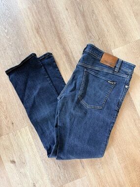 Volcom Straight Leg Dark Blue Jeans